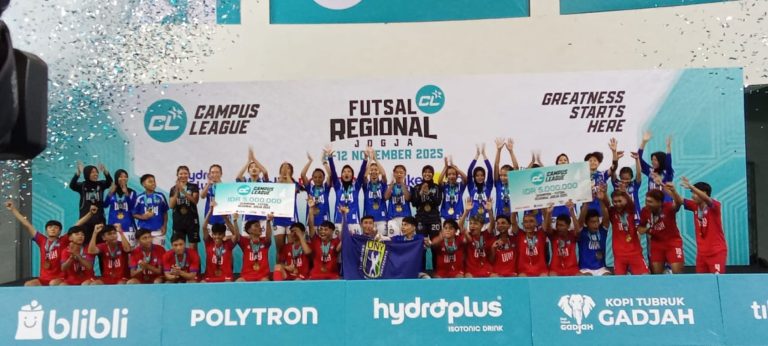 UNY Sapuh Bersih Gelar Juara Campus League Regional Yogyakarta 2025